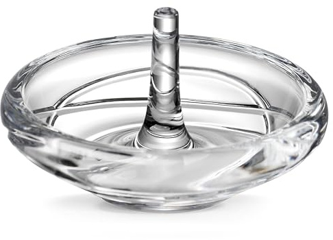 Lenox 837370 Adorn Crystal Ring Holder, 0.5 LB, Clear
