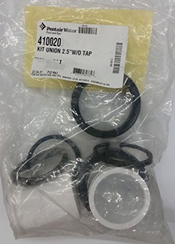 Pentair 410020 2.5 Slip Union Kit Without Tap