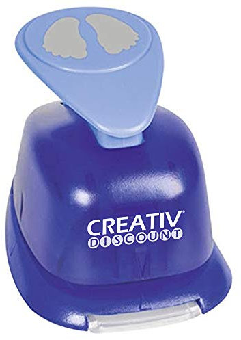 CREATIV DISCOUNT Motivstanzer Groß, ca. 2,5cm, Motiv Füße