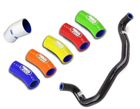 Motodak - Manguitos de radiador Samco Tipo Origine Azul – 4 Tubos Kawasaki KX250F