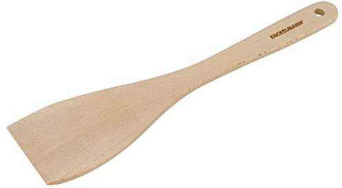 Fackelmann 31041 Pfannenwender, Holzspachtel, FSC-Holz, 30 cm