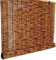 HXSM Rollo Bambus Aussenbereich Bambusrollo Wetterfest Für Terrasse Natur Schilf Vorhang Sonnenschutz Breite 50-200cm Strohvorhänge Raffrollo Blickdicht