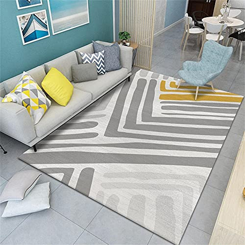 Salon Auslegware Balkon Teppich Wasserfest Teppich Industrial Gray Minimalist Living Room Bedroom Carpet can be Customized 60X90cm Bunte Teppiche