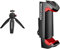 Manfrotto MTPIXIMII-B, PIXI Mini Tripod with Handgrip for Compact System Cameras, Technopolymer and Aluminium, Black & MCPIXI Universal Smartphone Clamp, Pro Version