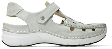 Wolky Comfort Extra Komfort Rolling Sun - 35120 Leder cremefarbenes - 41