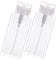 TOPBATHY 2pcs Makeup Remover Pump Bottles Wide Mouth Design for Easy Filling and Cleaning for Nail Polish Remover Lotion