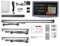 3 Achse Digitalanzeige Kit GUILOPOER 5µm Digitalanzeige mit 3 Axis Linear Maßstab für CNC-Fräsen Elektronische Linearwaage Fräsmaschinen Positionsanzeige (150mm+200mm+850mm)