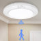 LINEWAY Batterie Deckenleuchte mit Bewegungsmelder LED Deckenlampe 210LM 6000K Batteriebetrieben Deckenleuchte Innen Φ16cm Sensorleuchte für Treppe Waschküche Schrank Küche