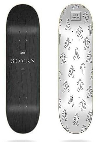 Jart Crowd 8.0 Sovrn Deck Skateboard, Mehrfarbig (Mehrfarbig), Einheitsgröße