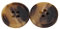 25mm 28mm Große Harz Imitation Horn Knöpfe Für Jacke Pullover Männer Dunkle Flatback Dekorative DIY Nähen Zubehör, Braun, 28mm 10 Stück