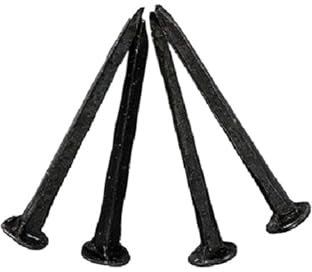 30-120 Uds zapatos cuadrados negros tachuelas de reparación de uñas tachuelas de tapicería zapatero clavos zapatos clavo acero al carbono extremo afilado (Size : 22mmx 30pcs)