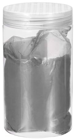 QUARKZMAN Pigmentpulver Grau 200g Eisenoxid Oxidfarbe Farbpigmente Trockenfarbe für Beton Gips Knetbeton Farben Lacke Estrich Fliesen Zement Putz Gips Harz Fugenmörtel