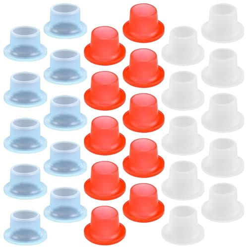 30 Stück Silikon Dichtungsringe Wasserhahn, 4 Punkte Universalschnittstelle Auslaufsichere Dichtung für Wasserhähne Gummischlauch Unterlegscheiben Faucet Leak-proof Sealing Gasket