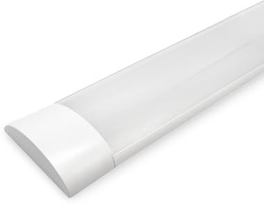 Maxled, Light is Led! LED Feuchtraumleuchte 61cm,30W Wannenleuchte Feuchtraumlampe 3CCT(2700K/4000K/7000K) 3000LM Röhre Deckenleuchte für Keller Werkstatt Garage Küche Bad Büro Feuchtraum Lampe Weiß
