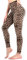 Sanpetix Hohe Taille weiche Leggings Damen, Frauen Dehnbare Hose für Damen, Fitnessstudio Leopard SM