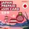 Power Sim Japan Prepaid SIM-Karte für Reisen (10 GB eSIM 30 Tage)