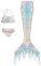 Paquet De 3 Maillot De Bain Sirene, Queue De Sirene Enfant Fille Ensemble Bikini Queue De Poisson 3-15 Ans, Prenez De Belles Photos De Vos Enfants,3-150