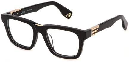 Police Brillen VPLN29 700Y NERO LUCIDO 52/21/145 Herren