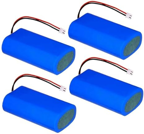 Batterie lithium rechargeable 3500 mAh for mégaphone, haut-parleur Bluetooth, accessoires de batterie externe, pièces RC, batterie 2S 18650(4 pcs battery)