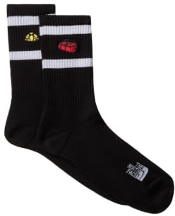 THE NORTH FACE Unisex Everyday Crew Tnf Icons Sock -2p Socken (1er Pack)