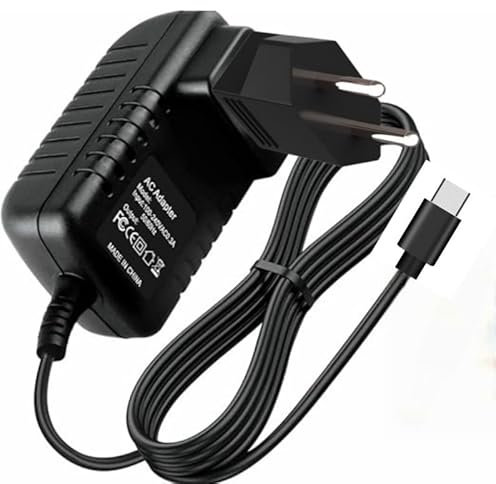 Sullroy 5 V USBC Replacement Adapter for Google TV Streamer 4K GRS6B C1930110 32 GB Smart Android TV Box DC5V 2A USB Type C Power Supply Charger Cable Cable