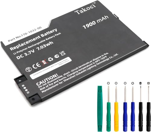 5PCS 1900mAh/3.7V 170/1032/00, 170/1032/01, GP/S10/346392/0100, S11/GTS/F01A Replacement Battery for k 3, 3 Wi-fi, 3G, GPH, III Li-Polymer