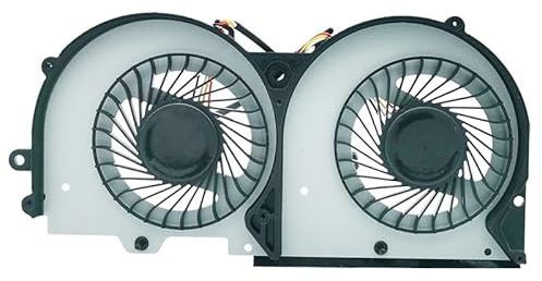 NPUOZHT Kühlkörper Lüfter Kühler FÜR CLEVO P950HR P955HR P950HP P950HP6 P950EP P957HR P950ER P955ER BS5005HS-U3E U3D Einfach auszutauschen(4pin GPU Fan A)