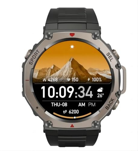 forbany Sekoda GPS Smartwatch Hombre – Deportivo GPS Doble Banda +170 Modos