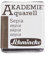 Schmincke – AKADEMIE® Aquarell, feine Künstler-Aquarellfarben, Sepia, 16 665 044, halbes Näpfchen, Aquarellmalerei, vegane Wasserfarbe