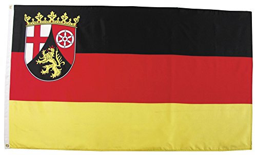 MFH Fahne 90x150 cm Deutsche Bundesländer (Rheinland-Pfalz)
