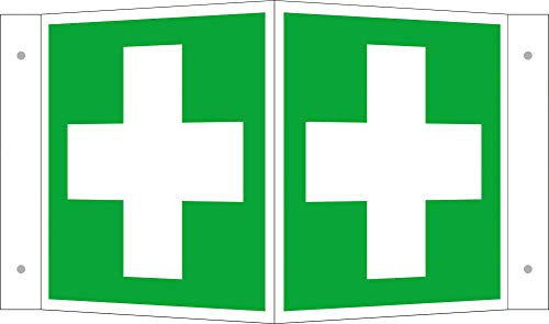Format 4044589004680 – Rettungsschild Alu Erste Hilfe Fa. 200 x 200