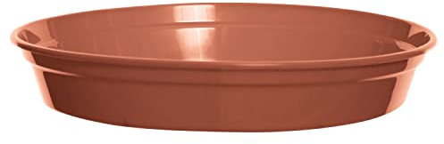 Whitefurze G04122 Garden Pot Saucer for 17.5/ 20cm Pot - Terracotta