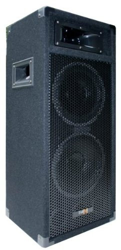 E-Lektron 500W DJ Party Lautsprecher Box doppel 8 Bass PW220