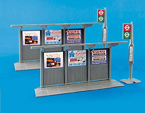 Unbekannt Model Scene OO Bus Stop & Shelter