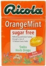 Ricola Orange Mint SF Lozenges Box 45g - CLF-RIC-1006444 by Ricola