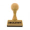 trendaffe Der Abgelehnt! Holzstempel