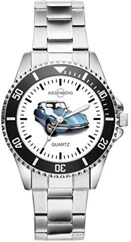 KIESENBERG Geschenk für DS Blau Oldtimer Fans Fahrer Uhr 1830