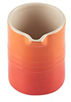 Le Creuset Steinzeug Milchkännchen, 150 ml, Ofenrot, 91051700090099