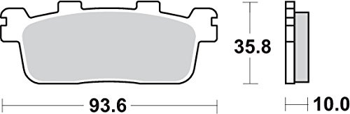 COPPIA PASTIGLIE FRENO 195MS 195 MS