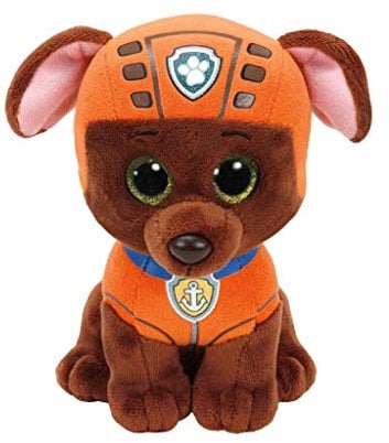 TY Paw Patrol 41213 Zuma Labrador Bee Maya Plsch, BraunOrange, 15 cm
