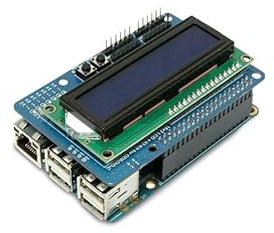 ODROID-C1 16x2 LCD + IO Shield