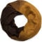 styleBREAKER Damen Loop Schlauchschal mit mehrfarbigem Farbverlauf und Glitzer, Glitzerschal, Pailletten, Schal, Tuch 01017033, Farbe:Senf-Dunkelbraun