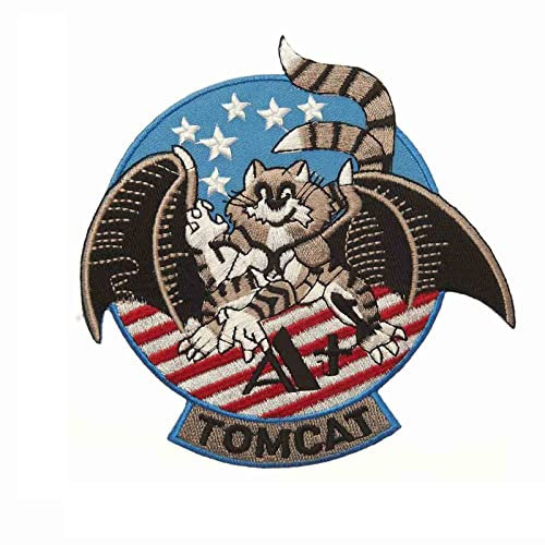 Stoff-Aufnäher versch. Modelle Tomcat Hand/USA