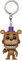 Funko Pocket Pop! Keychain: Five Nights At Freddy's (FNAF) Pizza Sim: Rockstar Freddy Fazbear - FNAF Pizza Simulator - Neuartiger Schlüsselanhänger - Vinyl-Minifigur Zum Sammeln - Minifigur
