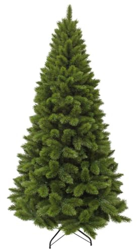 Triumph Tree Künstlicher Camden Weihnachtsbaum im Slim-Format - H215 x Ø109 cm - Grün