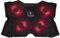 SureFire Bora Gaming Laptop Cooling Pad - laptop cooler 12-17 - laptop fan cooling pad - cooling base for laptops - external notebook fan up to 1200 rpm - max 26 dBA - red I powered by Verbatim