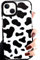 Efitoo for iPhone 13 Case Cow, Cute Animal Clear with Design Cow Spots Print Pattern Flexible Soft TPU Silicone Girls Woman Cool Protective Phone Back Cover Shell for iPhone 13 6.1 inch