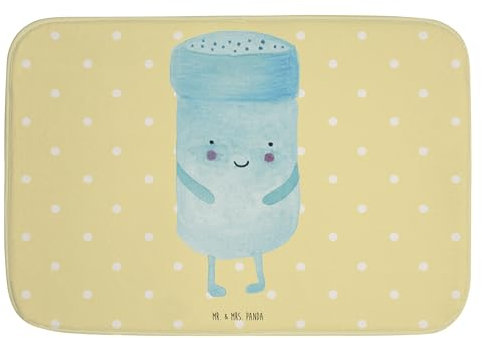 Mr. & Mrs. Panda Badvorleger Beste Freunde Salz - Geschenk, Tiermotive, Duschvorleger, Badematte, lustige Sprüche, Badematten, fehlende Keywords,