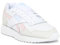 Reebok Femme Glide Ripple Basket, Chaussure Blanc Pur Gris 1 Porcelaine Rose, 36 EU