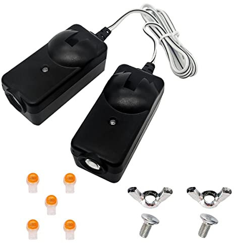 Universal 41A5034 G801CB-P Sicherheitssensor-Set für Liftmaster, Chamberlain, Sears Craftsman Garagentoröffner, Augenstrahlen, ersetzt 2610459 041A5034.10 Jahre Garantie ty.